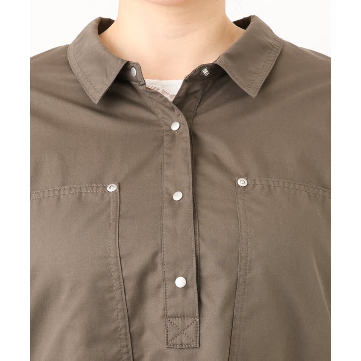 【大きいサイズ】プルオーバーシャツ | eur3 | 詳細画像9 