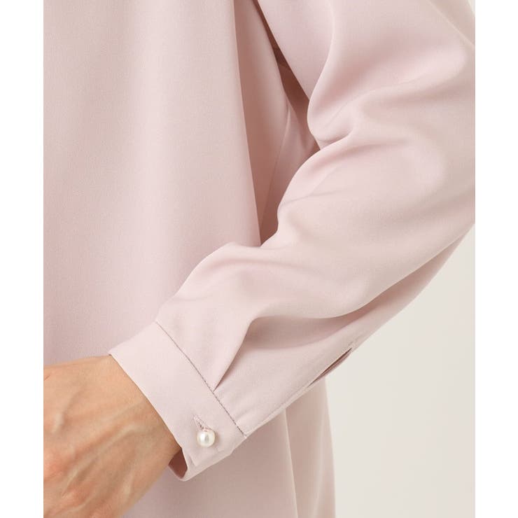 【大きいサイズ/11号サイズあり】ジョーゼットタックブラウス | eur3 | 詳細画像6 