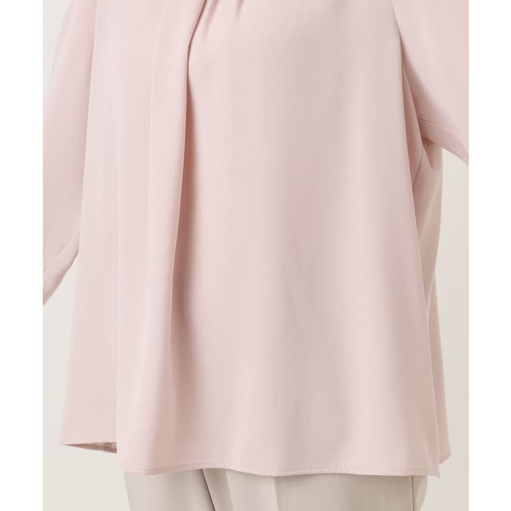 【大きいサイズ/11号サイズあり】ジョーゼットタックブラウス | eur3 | 詳細画像7 