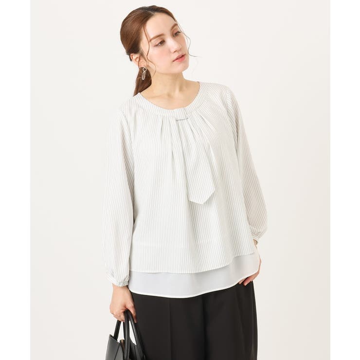 【大きいサイズ/11号サイズあり】マルチWAYブラウス | eur3 | 詳細画像13 