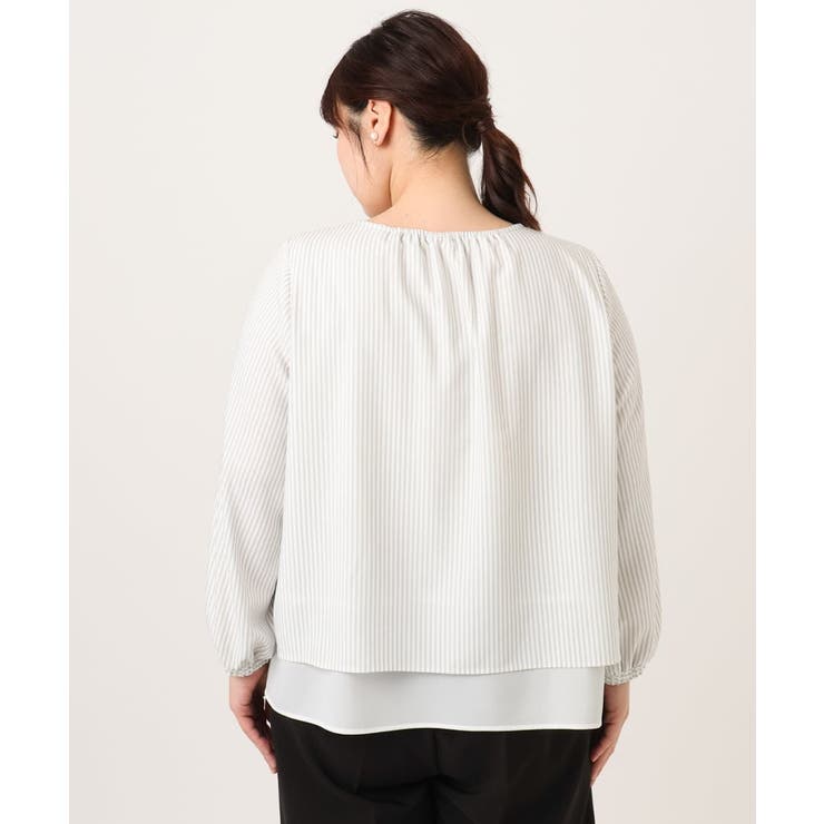 【大きいサイズ/11号サイズあり】マルチWAYブラウス | eur3 | 詳細画像19 