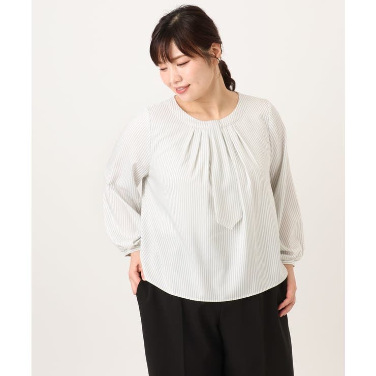 【大きいサイズ/11号サイズあり】マルチWAYブラウス | eur3 | 詳細画像28 