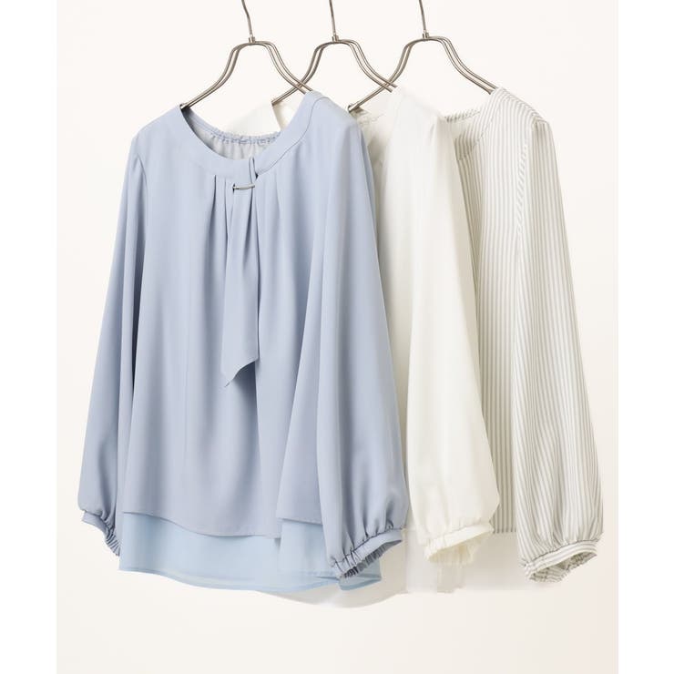 【大きいサイズ/11号サイズあり】マルチWAYブラウス | eur3 | 詳細画像37 