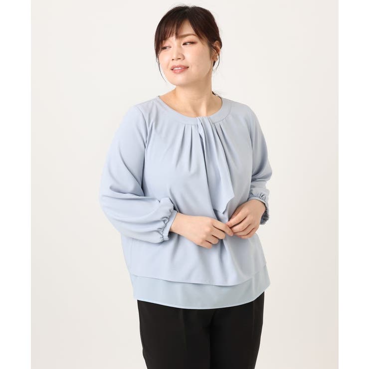 【大きいサイズ/11号サイズあり】マルチWAYブラウス | eur3 | 詳細画像6 