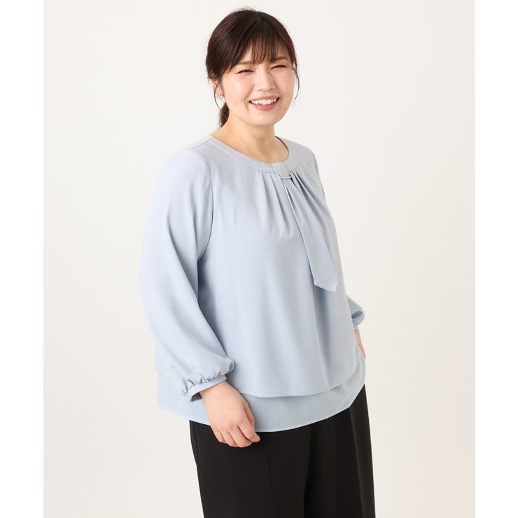 【大きいサイズ/11号サイズあり】マルチWAYブラウス | eur3 | 詳細画像8 