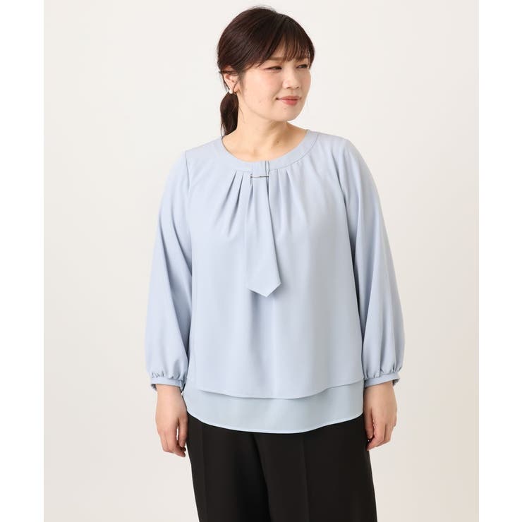 【大きいサイズ/11号サイズあり】マルチWAYブラウス | eur3 | 詳細画像9 