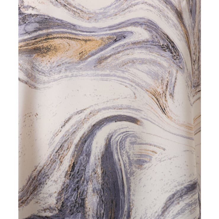 【大きいサイズ】アブストラクトプリントブラウス | eur3 | 詳細画像12 