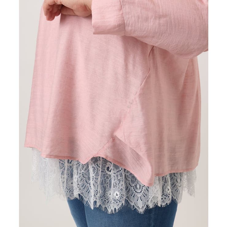 【大きいサイズ】ドロップショルダーブラウス | eur3 | 詳細画像13 