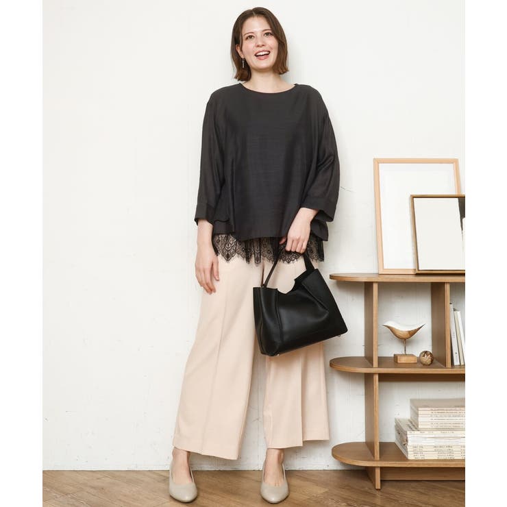 【大きいサイズ】ドロップショルダーブラウス | eur3 | 詳細画像22 