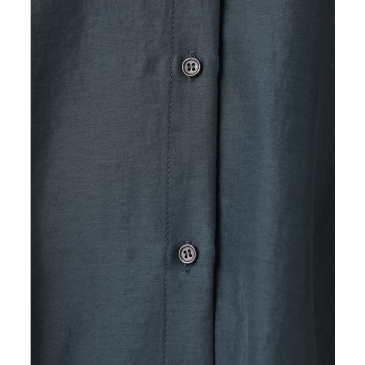 【大きいサイズ】フィブリルサテンドロップショルダーシャツ | eur3 | 詳細画像21 