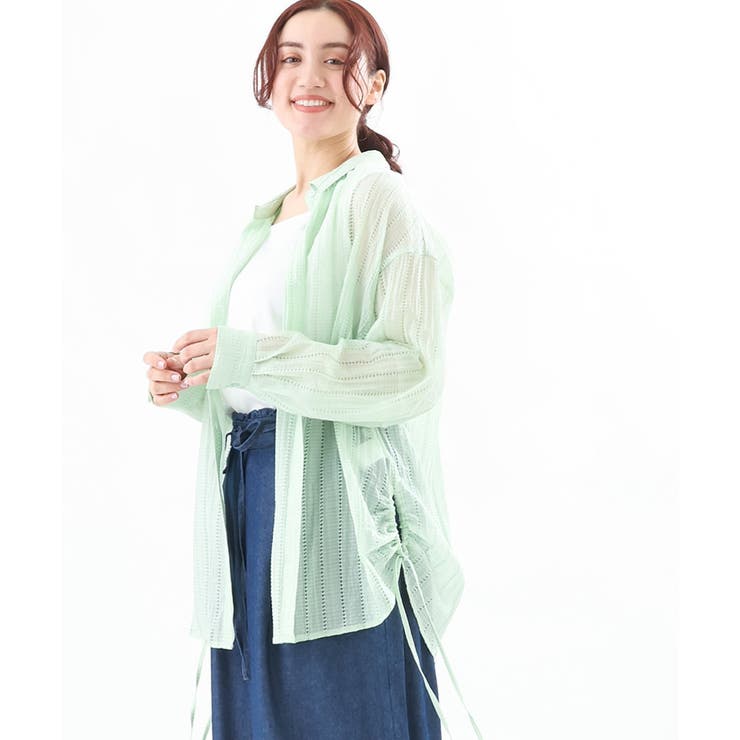 【大きいサイズ】シアードビーブラウス | eur3 | 詳細画像1 