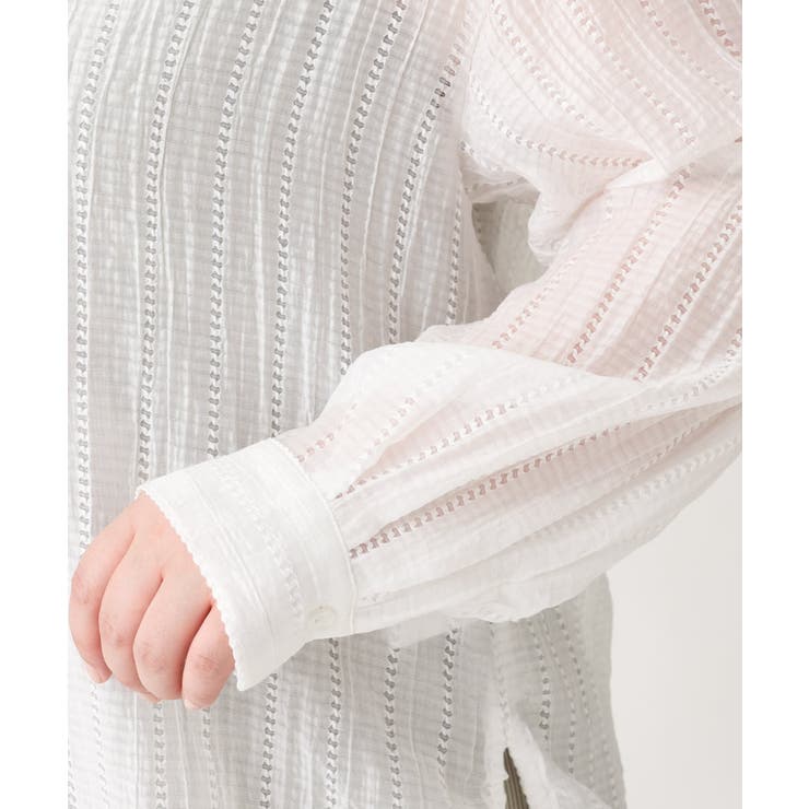 【大きいサイズ】シアードビーブラウス | eur3 | 詳細画像16 