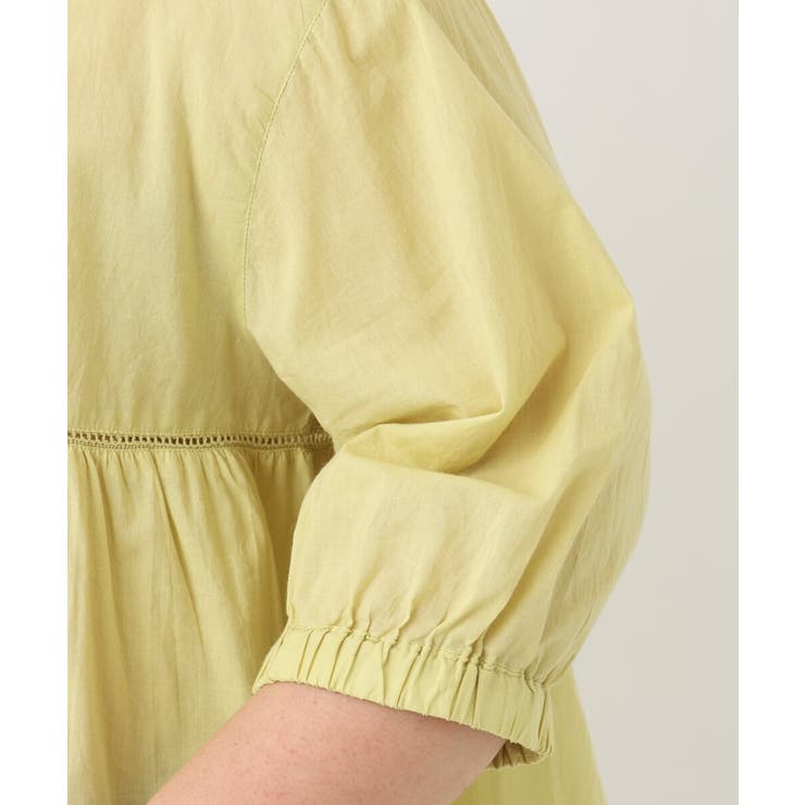 【大きいサイズ】フラワー刺繍ブラウス | eur3 | 詳細画像12 