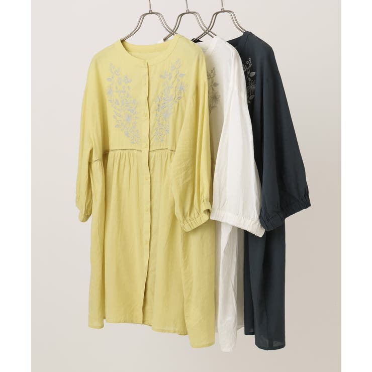 【大きいサイズ】フラワー刺繍ブラウス | eur3 | 詳細画像29 