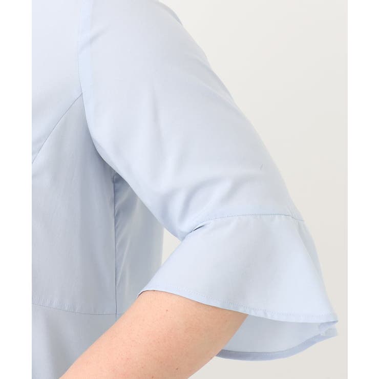 【大きいサイズ/11号サイズあり】Vネックペプラムブラウス | eur3 | 詳細画像12 