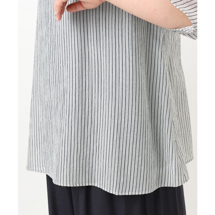 【大きいサイズ】シアーストライプタンクトップセット | eur3 | 詳細画像14 