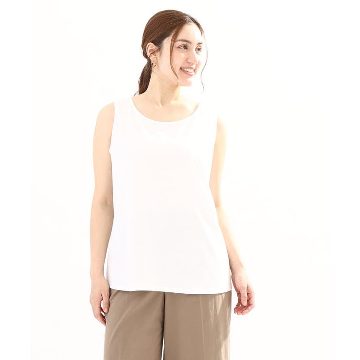 【大きいサイズ】シアーストライプタンクトップセット | eur3 | 詳細画像5 