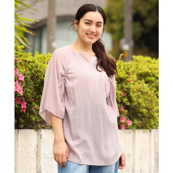 大きいサイズ 11号サイズあり ドロストディティールポンチョブラウス 品番 Itkw Eur3 エウルキューブ のレディース ファッション通販 Shoplist ショップリスト