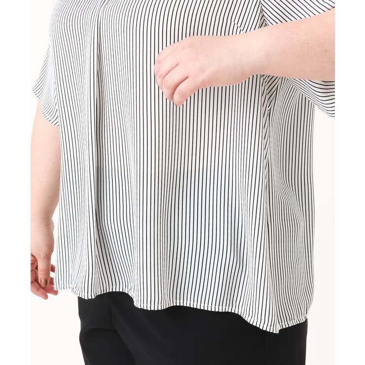 【大きいサイズ/11号サイズあり】Vネックフレアスリーブブラウス | eur3 | 詳細画像10 