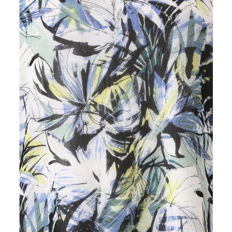 【大きいサイズ】リゾートプリントブラウス＋タンクトップセット | eur3 | 詳細画像15 