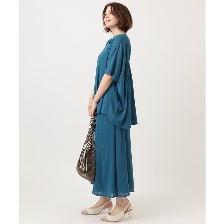 【大きいサイズ】シャーリングシア―ブラウス | eur3 | 詳細画像20 