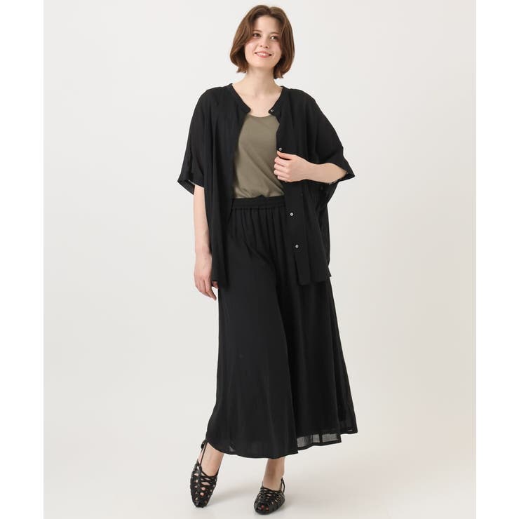 【大きいサイズ】シャーリングシア―ブラウス | eur3 | 詳細画像24 
