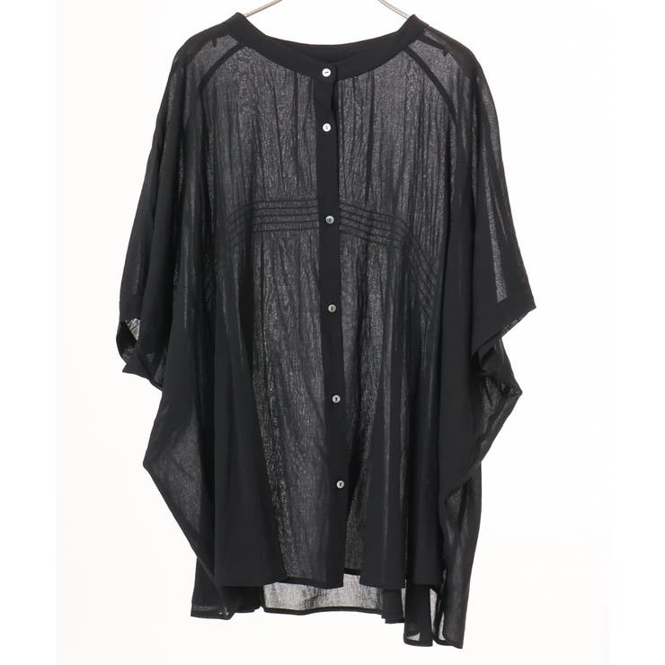 【大きいサイズ】シャーリングシア―ブラウス | eur3 | 詳細画像25 
