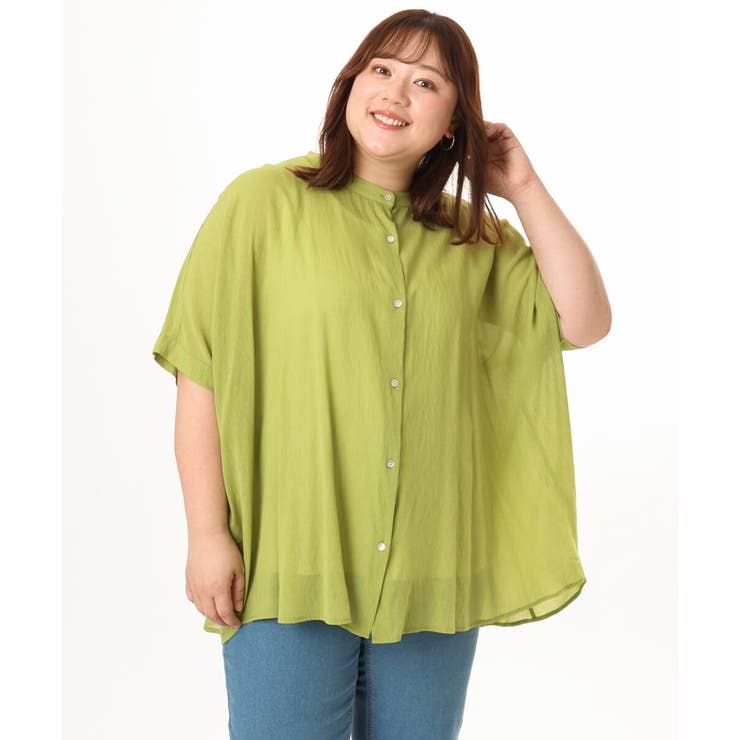 【大きいサイズ】シャーリングシア―ブラウス | eur3 | 詳細画像5 