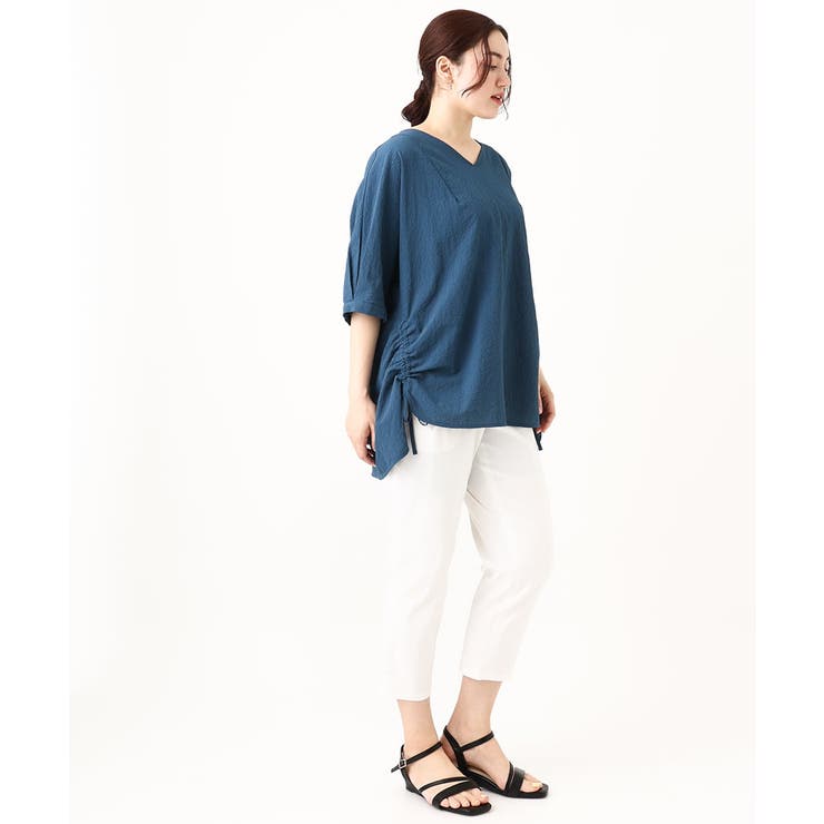 【大きいサイズ】Vネックポコポコプルオーバー | eur3 | 詳細画像17 