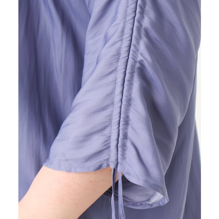 【大きいサイズ】ギャザーブラウス | eur3 | 詳細画像16 