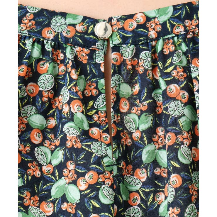 【大きいサイズ】フルーツプリントブラウス | eur3 | 詳細画像6 