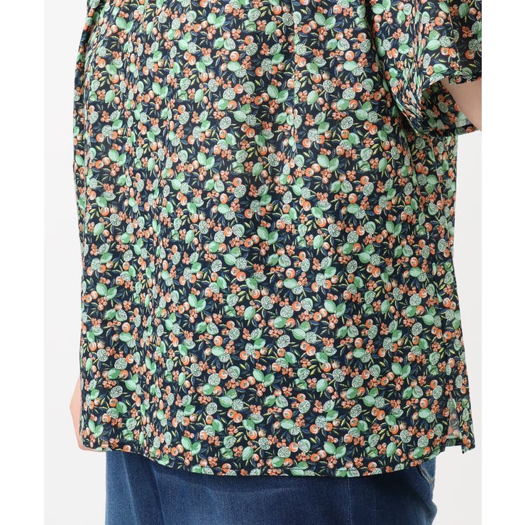 【大きいサイズ】フルーツプリントブラウス | eur3 | 詳細画像9 