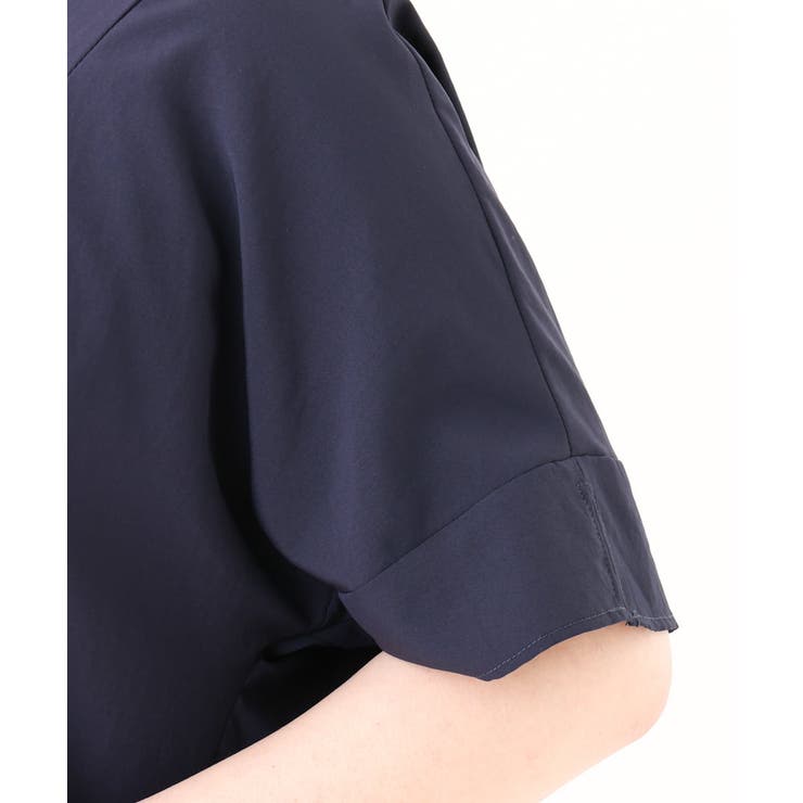 【大きいサイズ】バックタックブラウス | eur3 | 詳細画像12 