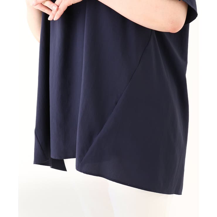 【大きいサイズ】バックタックブラウス | eur3 | 詳細画像13 