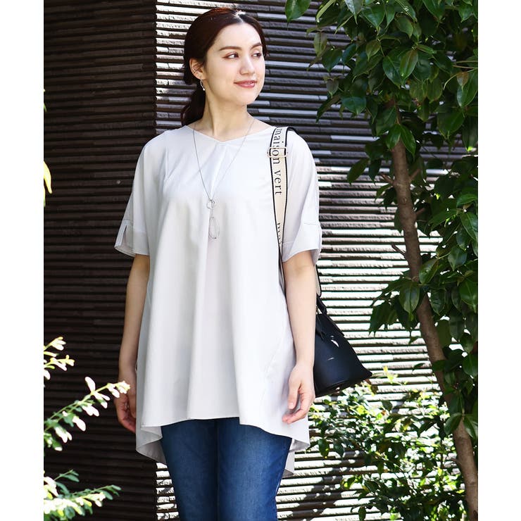 【大きいサイズ】バックタックブラウス | eur3 | 詳細画像17 