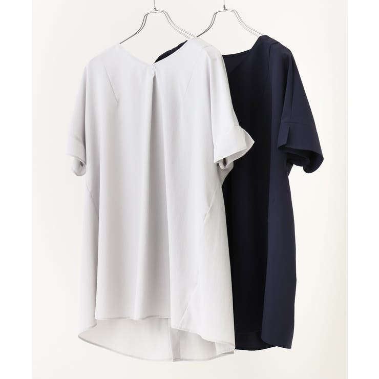 【大きいサイズ】バックタックブラウス | eur3 | 詳細画像25 