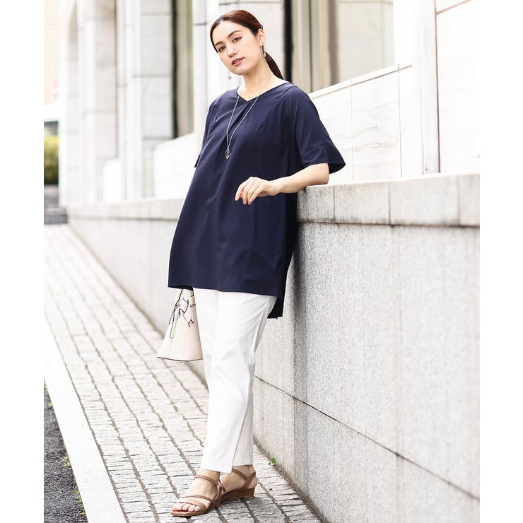 【大きいサイズ】バックタックブラウス | eur3 | 詳細画像3 