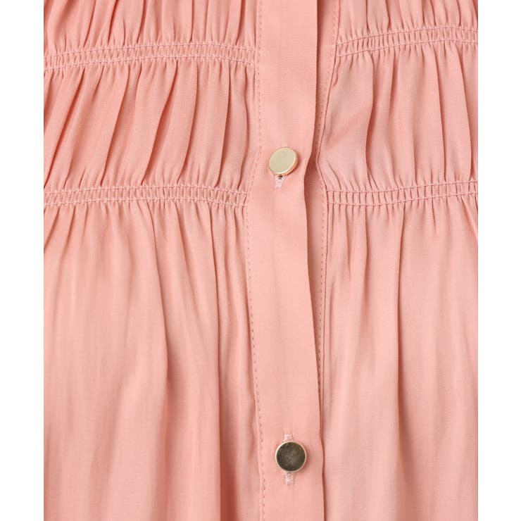 【大きいサイズ/a.v.v×eur3】サテンシャーリングブラウス | eur3 | 詳細画像10 