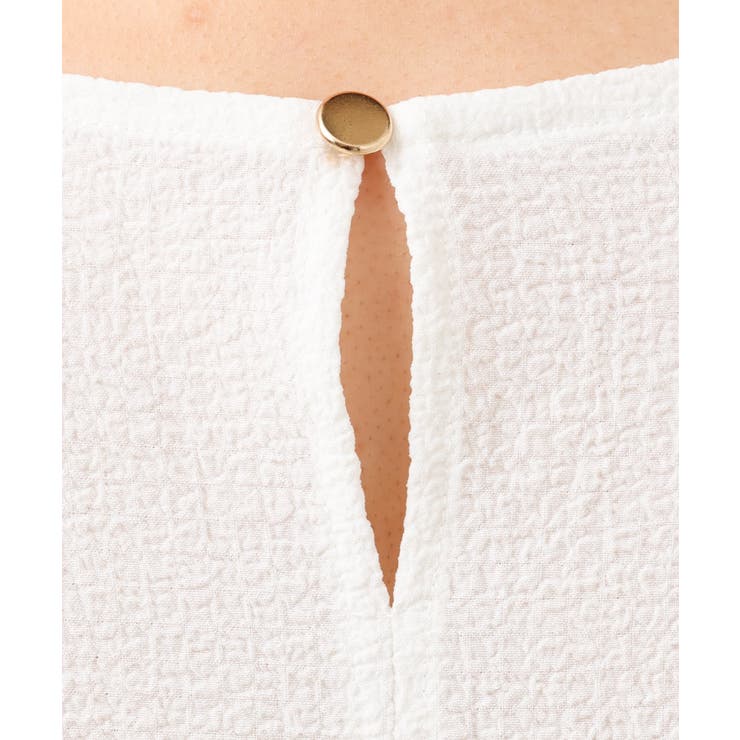 【大きいサイズ】ポコポコフレアスリーブブラウス | eur3 | 詳細画像12 