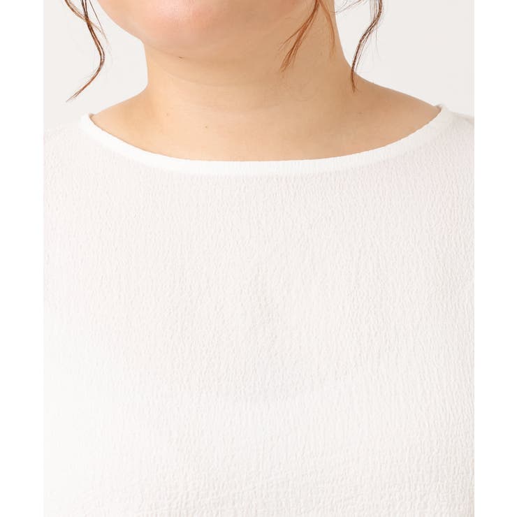 【大きいサイズ】ポコポコフレアスリーブブラウス | eur3 | 詳細画像13 