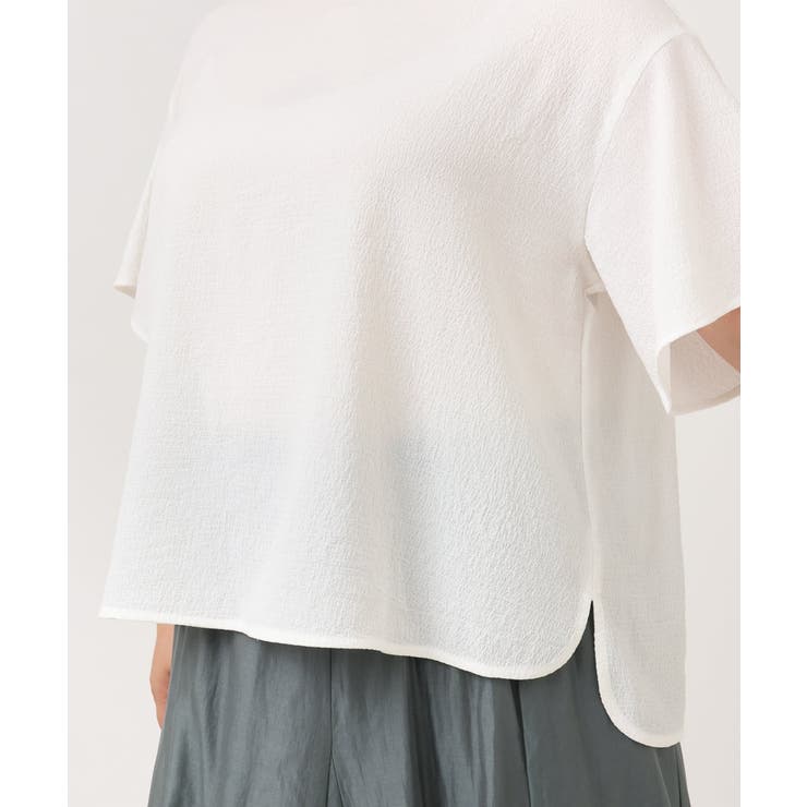 【大きいサイズ】ポコポコフレアスリーブブラウス | eur3 | 詳細画像15 