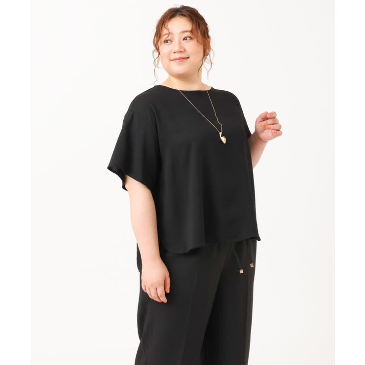 【大きいサイズ】ポコポコフレアスリーブブラウス | eur3 | 詳細画像21 