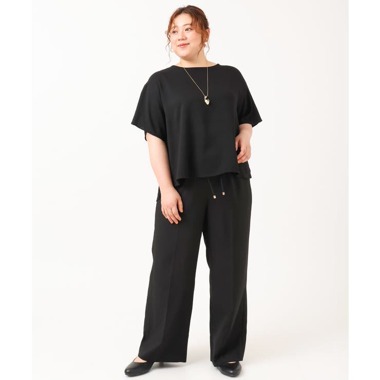 【大きいサイズ】ポコポコフレアスリーブブラウス | eur3 | 詳細画像24 