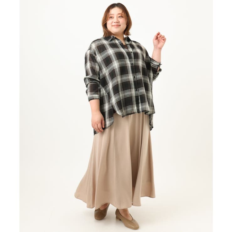 【大きいサイズ】コットンシアーシャツ | eur3 | 詳細画像16 