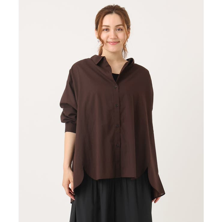 【大きいサイズ】コットンシアーシャツ | eur3 | 詳細画像17 