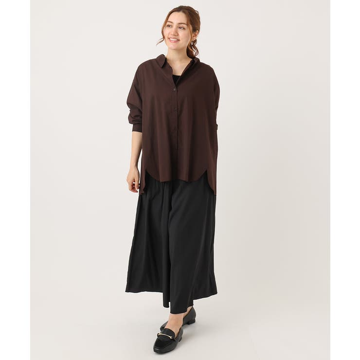 【大きいサイズ】コットンシアーシャツ | eur3 | 詳細画像19 