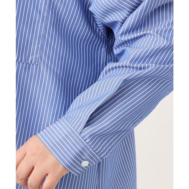 【大きいサイズ】ドロップショルダーシャツ | eur3 | 詳細画像10 