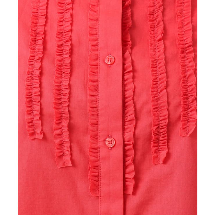 【大きいサイズ】コットンフリルブラウス | eur3 | 詳細画像10 