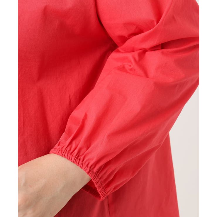 【大きいサイズ】コットンフリルブラウス | eur3 | 詳細画像8 