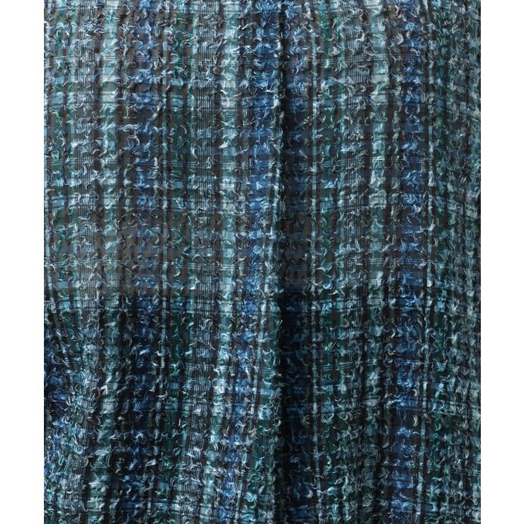 【大きいサイズ】カットジャカードチェック柄ブラウス | eur3 | 詳細画像20 